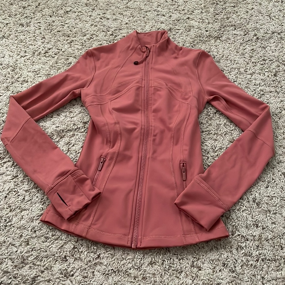 lululemon athletica Dusty Rose Zip-Up Jacket
